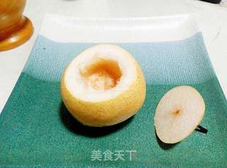 川贝炖雪梨的做法步骤:4