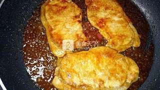 日式料理之豚みそ焼き(猪肉酱烧)的做法步骤:8