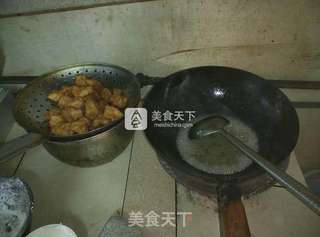 拔丝雪梨的做法步骤:8
