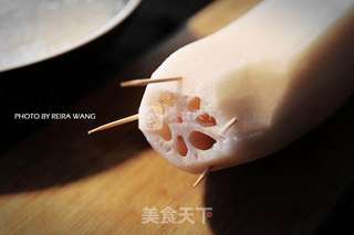 桂花糯米藕的做法步骤:5