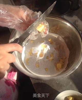 熊猫抹茶可可饼干的做法步骤:4