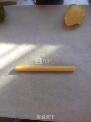 熊猫抹茶可可饼干的做法步骤:13