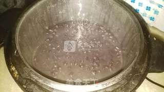 红豆南瓜圆子汤的做法步骤:4