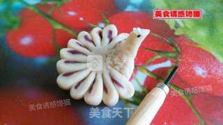 孔雀开屏酥的做法步骤：11