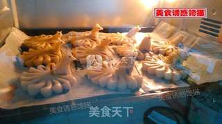 孔雀开屏酥的做法步骤：13