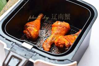 香烤琵琶鸡腿的做法步骤:6