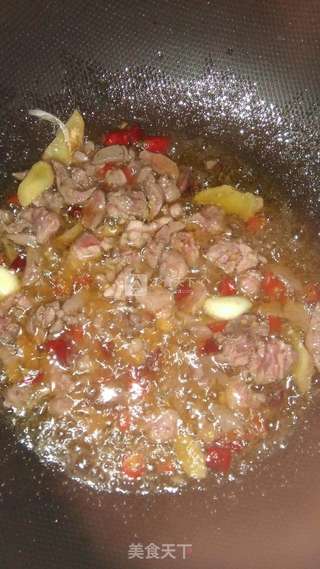 土豆生闷兔肉的做法步骤:9