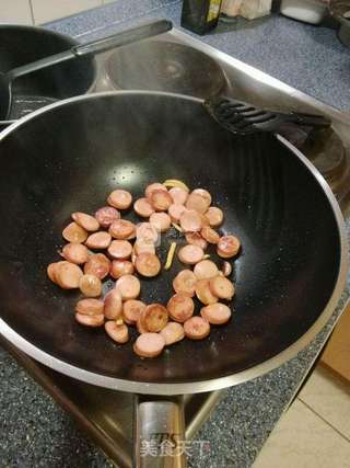 老干妈炒饭的做法步骤:5