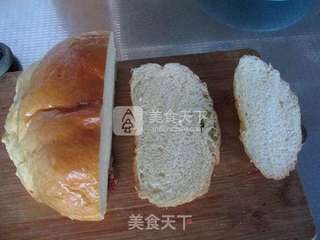 香煎牛排面包片的做法步骤:6