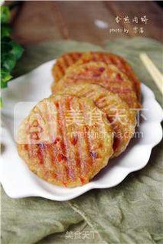 香煎肉饼的做法步骤:11