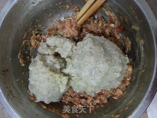 酸菜猪肉馅饼的做法步骤:5
