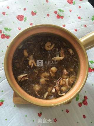 虾米瑶柱番薯粉条的做法步骤:7