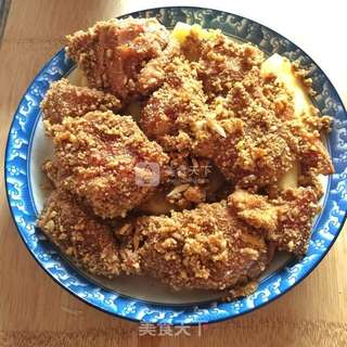 土豆粉蒸排骨的做法步骤:7
