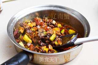 香菇酱炒香干的做法步骤:7