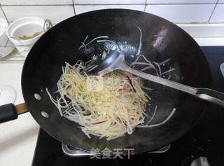 酸辣土豆丝的做法步骤:10