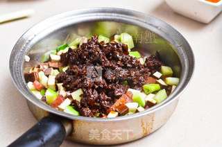 香菇酱炒香干的做法步骤:6
