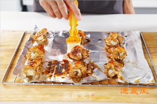 蜜汁烤鸡腿的做法步骤:5