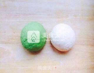 翡翠白菜饺子的做法步骤:3