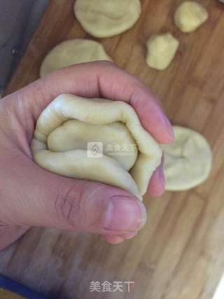 老北京椒盐牛舌酥的做法步骤:9