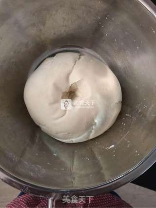 巧克力双色馒头的做法步骤:4