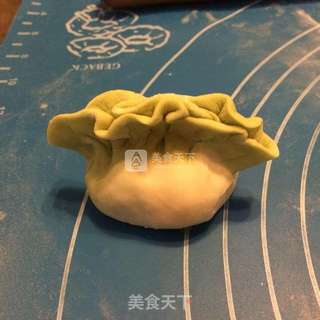 如意百财饺的做法步骤:15
