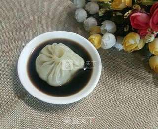鸡汁小笼包的做法步骤:8
