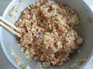 菠菜火龙果汁双色饺子的做法步骤:2