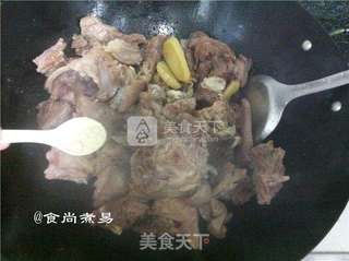 砂锅炖羊肉的做法步骤:10