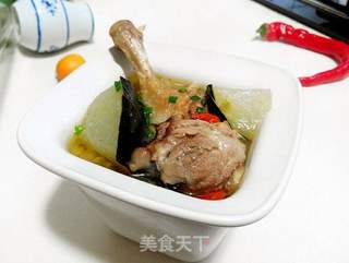 冬瓜焖鸭的做法步骤:10