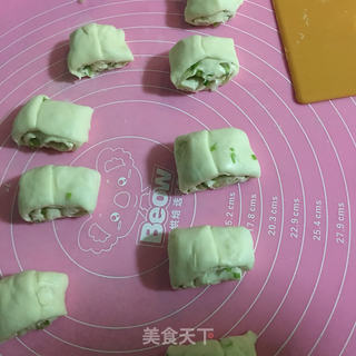 牛奶花卷-家常主食的做法步骤:11
