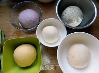 超萌小猪豆沙包的做法步骤:2