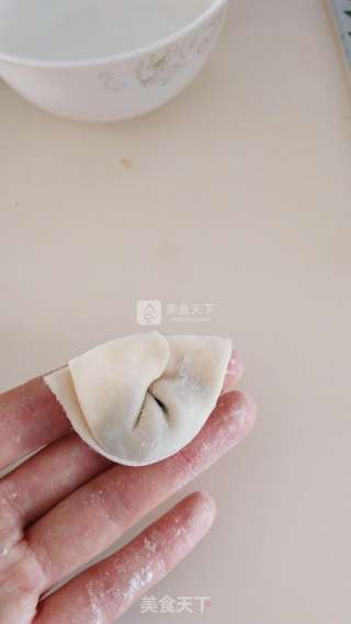 荠菜馄饨的做法步骤:16