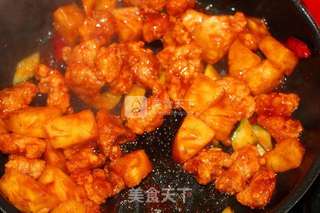 菠萝古老肉的做法步骤:13