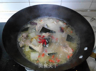 冬瓜焖鸭的做法步骤:9