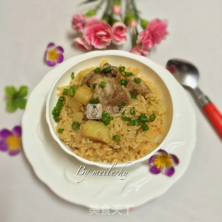 排骨土豆焖饭的做法步骤:10