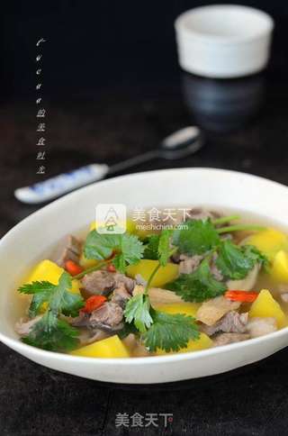 黄芪羊肉汤的做法步骤:11