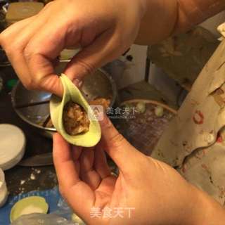 如意百财饺的做法步骤:13