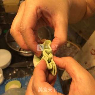 如意百财饺的做法步骤:14