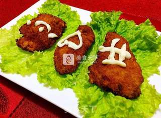 幸福开心炸鸡排的做法步骤:19