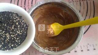 零厨艺版的红糖芝麻香薄饼的做法步骤:7