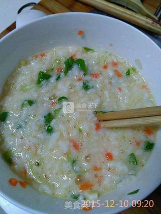 香煎米饭的做法步骤:3