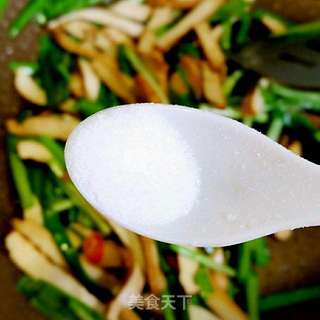 韭菜炒香干的做法步骤:9