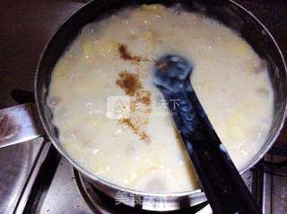 蓝莓苹果燕麦牛奶布丁(oatmeal pudding)by:普蓝高科蓝莓美食特约撰稿人的做法步骤:8