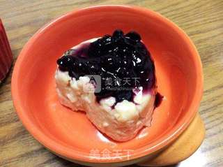 蓝莓苹果燕麦牛奶布丁(oatmeal pudding)by:普蓝高科蓝莓美食特约撰稿人的做法步骤:12