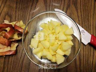 蓝莓苹果燕麦牛奶布丁(oatmeal pudding)by:普蓝高科蓝莓美食特约撰稿人的做法步骤:3