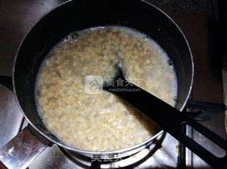 蓝莓苹果燕麦牛奶布丁(oatmeal pudding)by:普蓝高科蓝莓美食特约撰稿人的做法步骤:5