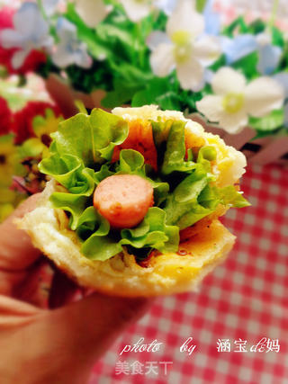 鸡蛋灌饼的做法步骤:15