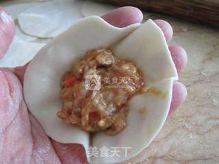 蟹粉小笼包的做法步骤:16