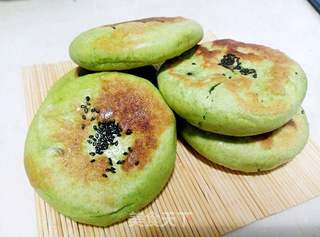 小朋友最爱——翡翠豆沙饼的做法步骤：12