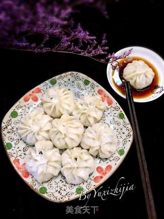 饺子皮的美丽变身—小笼包的做法步骤:11